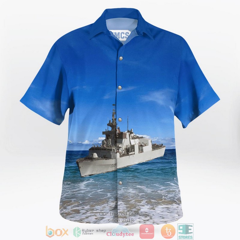 NEW Royal Canadian Navy HMCS Toronto FFH 333 Halifax-class frigate Hawaii Shirt word2