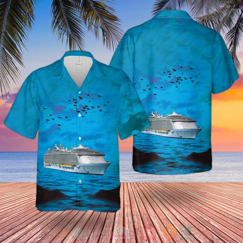 BEST Royal Caribbean Oasis class 3D Aloha Shirt 15 Royal Caribbean Oasis class Hawaiian Shirt