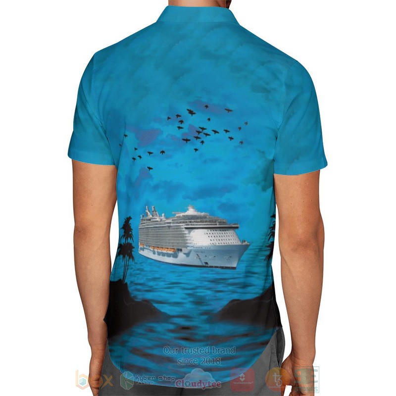 BEST Royal Caribbean Oasis class 3D Aloha Shirt 17 Royal Caribbean Oasis class Hawaiian Shirt 1 2