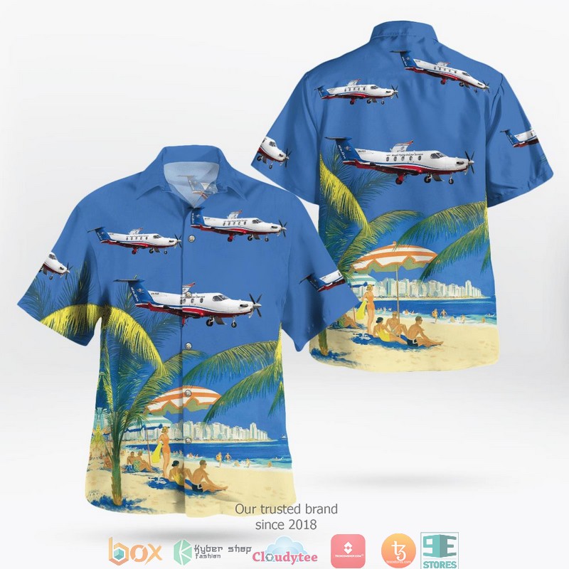 Royal Flying Doctor Service of Australia Pilatus PC-12-45 Hawaii 3D Shirt 2 Royal Flying Doctor Service of Australia Pilatus PC 12 45 Hawaii 3D Shirt