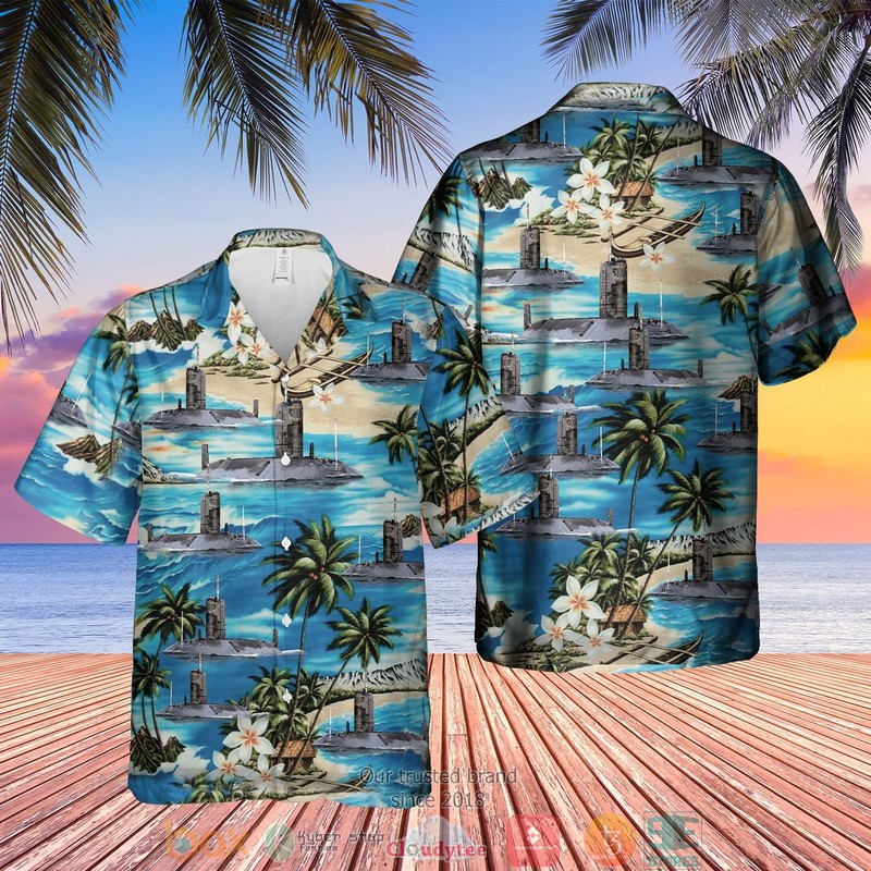 Royal Navy Trafalgar Class Attack Submarine HMS Triumph S93 Hawaiian Shirt 7 Royal Navy Trafalgar Class Attack Submarine HMS Triumph S93 Hawaiian Shirt