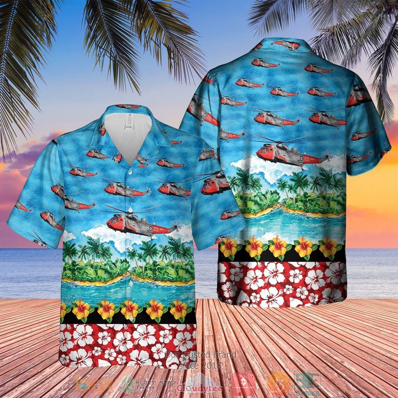 Royal Navy Westland Sea King HAS 5 Hawaiian Shirt