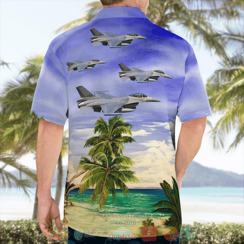 BEST Royal Netherlands Air Force F-16AM J-512 Hawaii Shirt 2 Royal Netherlands Air Force F 16AM J 512 Hawaiian Shirt 1