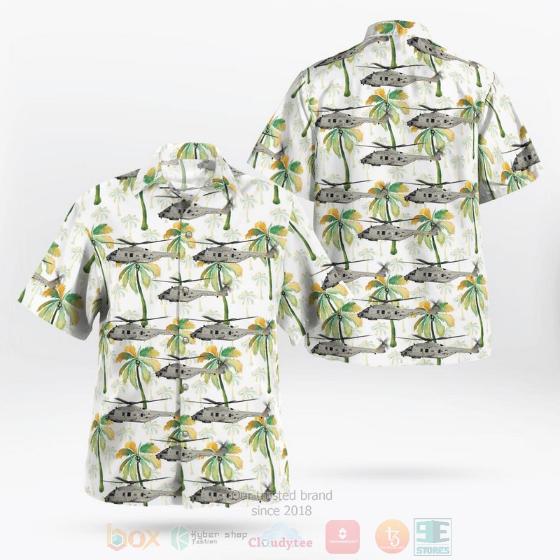 BEST Royal Netherlands Navy NH-90 NFH 3D Aloha Shirt word1