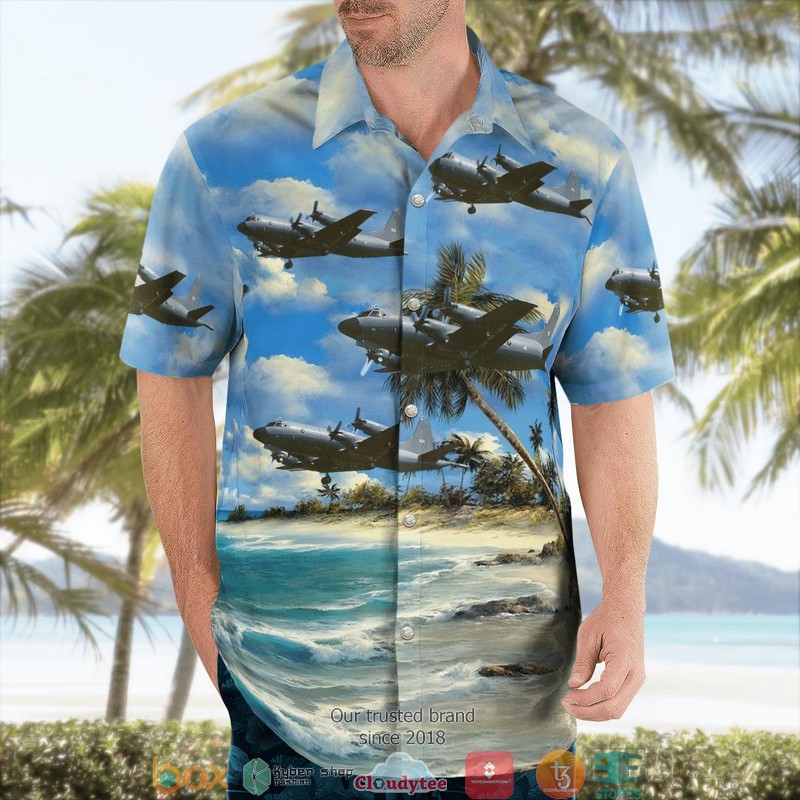 Royal Norwegian Air Force Lockheed P 3B Orion 3D Hawaii Shirt 1 2 3