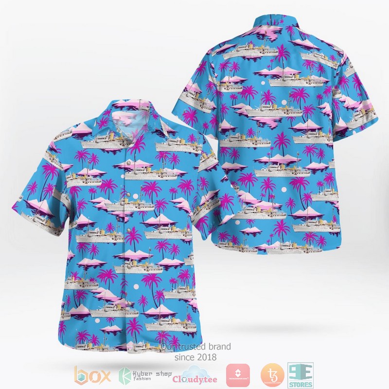 Royal Norwegian Navy HNoMY Norge K-S Norge Hawaiian shirt 8 Royal Norwegian Navy HNoMY Norge K-S Norge Hawaiian shirt word3