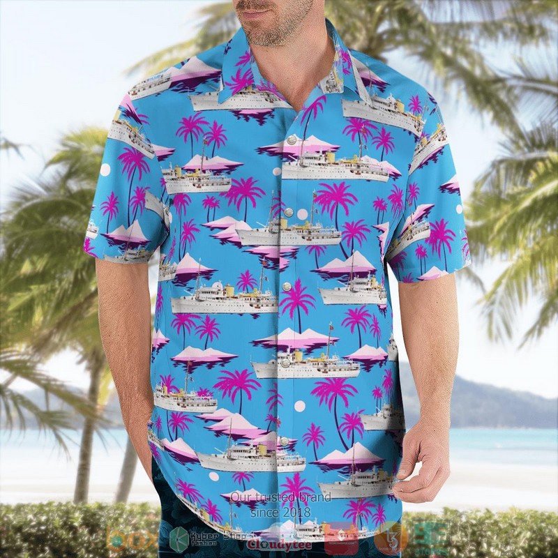 Royal Norwegian Navy HNoMY Norge K-S Norge Hawaiian shirt 4 Royal Norwegian Navy HNoMY Norge K-S Norge Hawaiian shirt word3