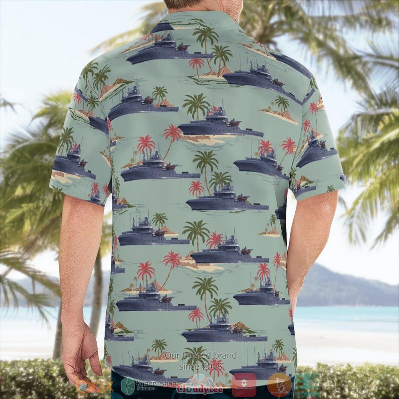 Royal Norwegian Navy SHV Olav Tryggvason P380 Hawaiian shirt 2 Royal Norwegian Navy SHV Olav Tryggvason P380 Hawaiian shirt word2