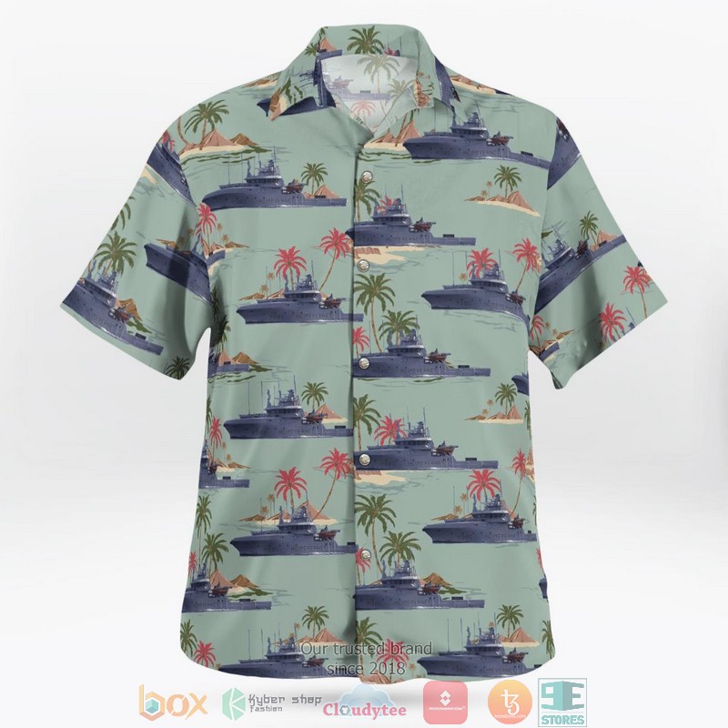 Royal Norwegian Navy SHV Olav Tryggvason P380 Hawaiian shirt 3 Royal Norwegian Navy SHV Olav Tryggvason P380 Hawaiian shirt word2