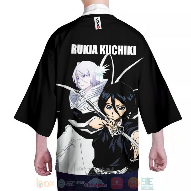 Rukia Kuchiki Bleach Anime Inspired Kimono 1