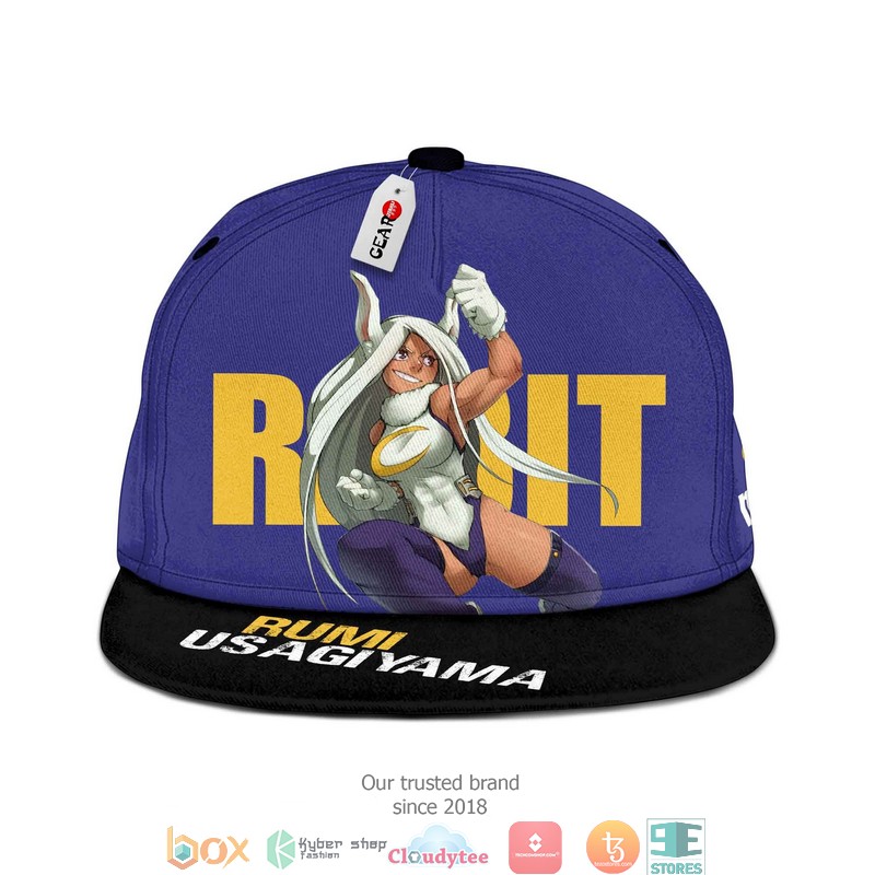 Rumi Usagiyama Mirko My Hero Academia Snapback hat