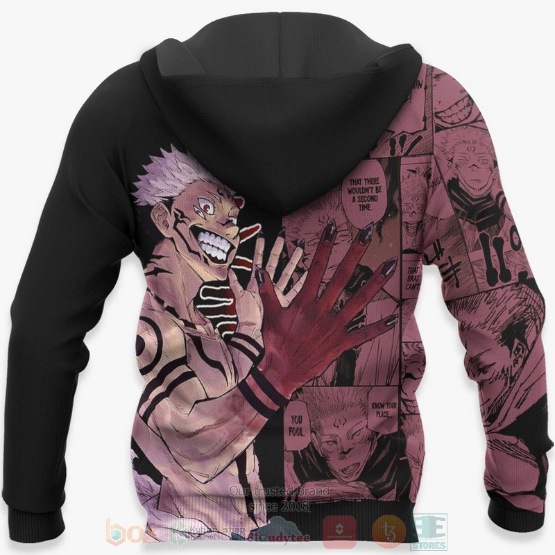 BEST Anime Ryoumen Sukuna Jujutsu Kaisen Anime-Manga All Over Print Hoodie-Bomber Jacket 5 Ryoumen Sukuna Custom Jujutsu Kaisen Anime Manga 3D Hoodie Bomber Jacket 1 2 3 4