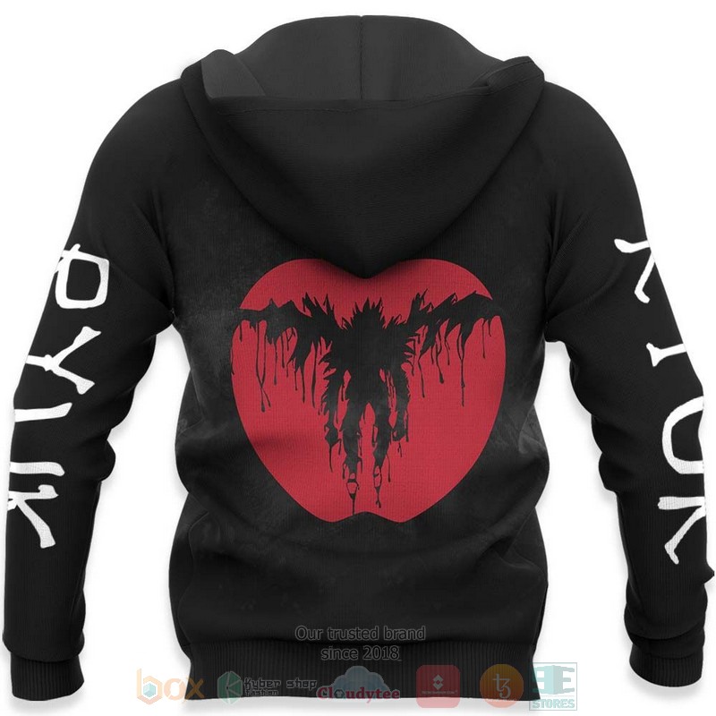 BEST Anime Ryuk Merch All Over Print Hoodie-Bomber Jacket 5 Ryuk Custom Anime Merch 3D Hoodie Bomber Jacket 1 2 3 4
