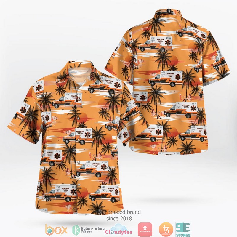Hoboken Volunteer Ambulance Corps Hoboken NJ Hawaiian Shirt 9 Hoboken Volunteer Ambulance Corps Hoboken NJ Hawaiian Shirt word1