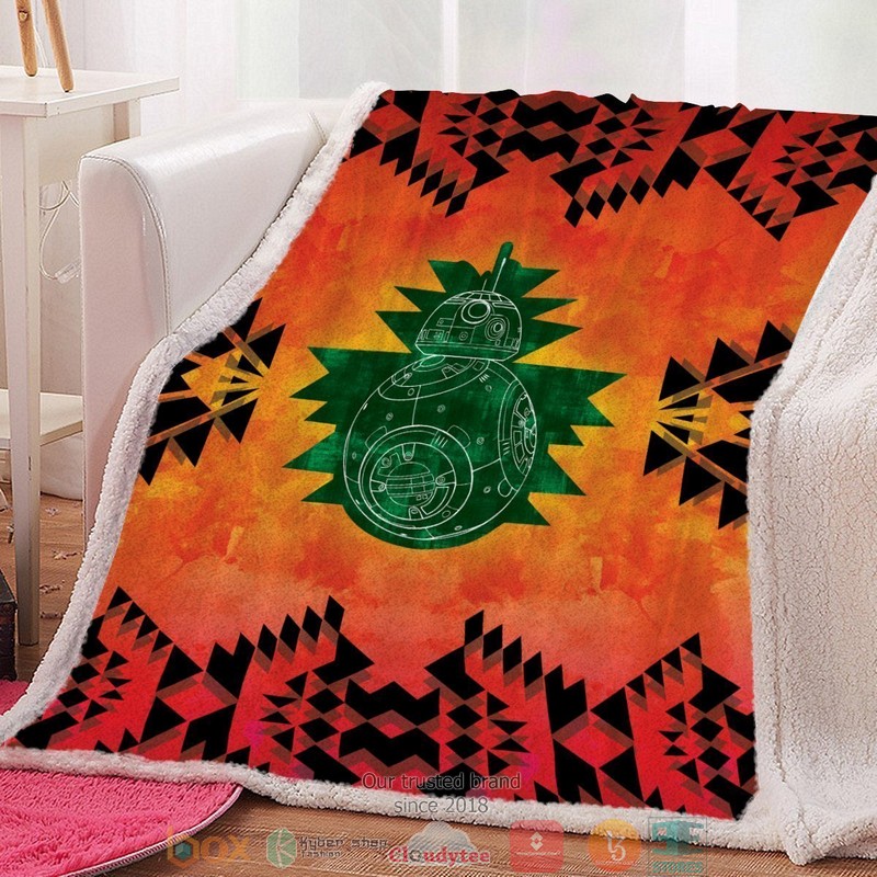 SW BB8 Throw Blanket 2 SW BB8 Throw Blanket