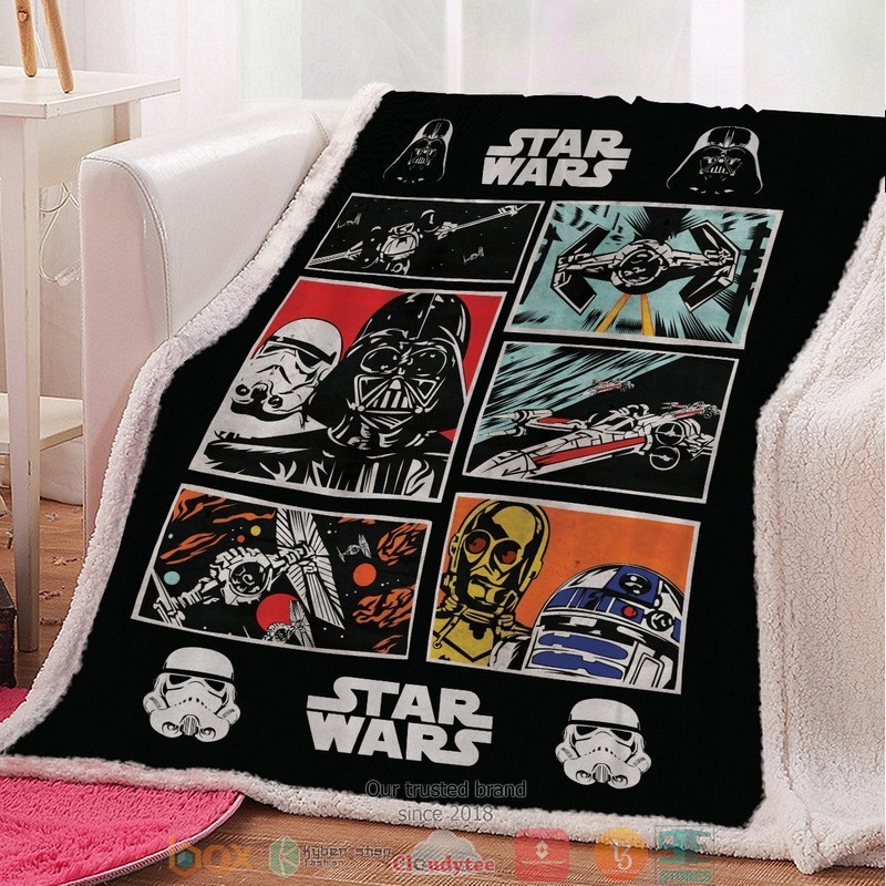 SW Vintage Throw Blanket