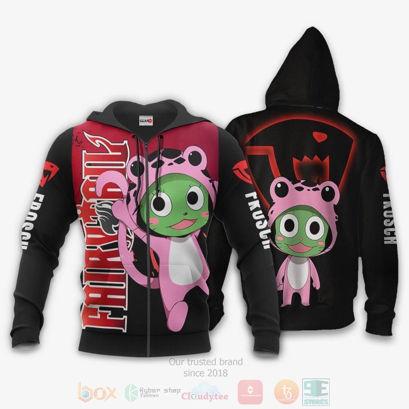 Sabertooth Frosch Fairy Tail Anime Stores 3D Hoodie Bomber Jacket