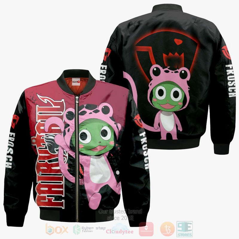 Sabertooth Frosch Fairy Tail Anime Stores 3D Hoodie Bomber Jacket 1 2 3