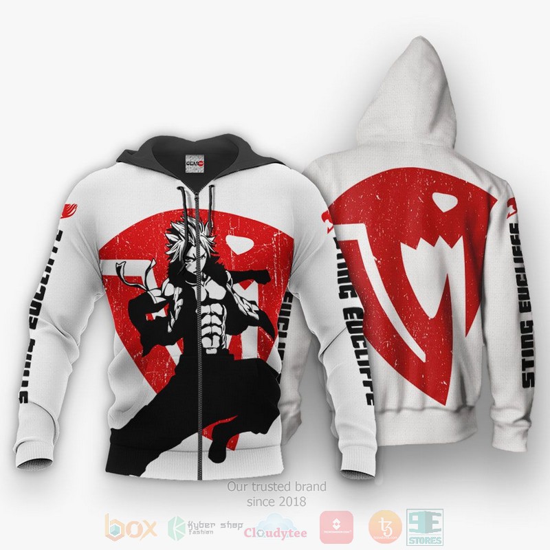 BEST Anime Sabertooth Sting Eucliffe Silhouette Fairy Tail All Over Print Hoodie-Bomber Jacket 12 Sabertooth Sting Eucliffe Silhouette Fairy Tail Anime 3D Hoodie Bomber Jacket