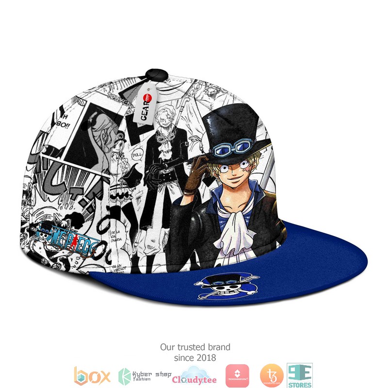 Sabo One Piece Anime Mix Manga Snapback hat 1