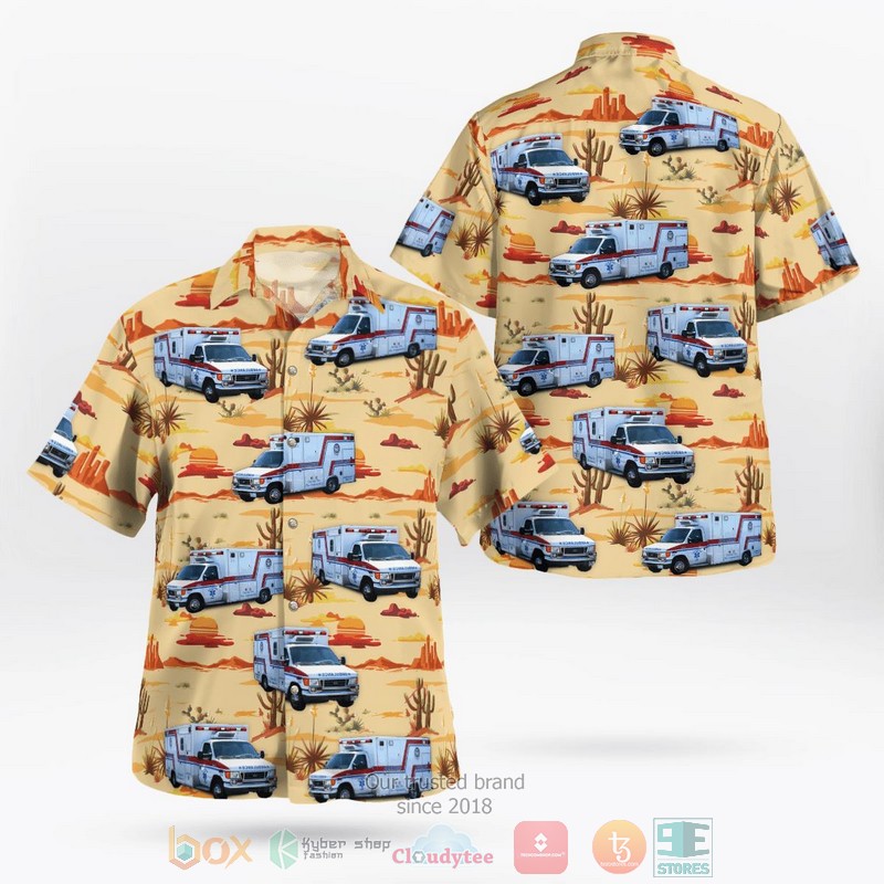 BEST Sacaton Arizona Gila River EMS Hawaii Shirt 9 Sacaton Arizona Gila River EMS Hawaiian Shirt