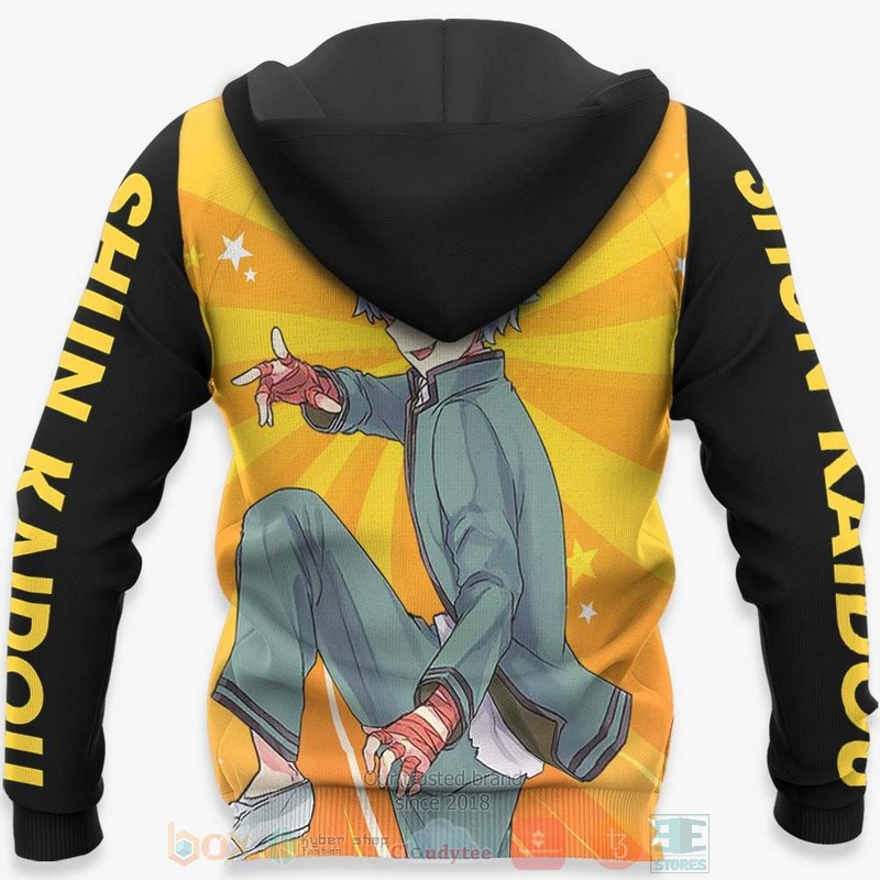 BEST Anime Saiki K Shun Kaidou Saiki K All Over Print Hoodie-Bomber Jacket 5 Saiki K Shun Kaidou Saiki K Anime 3D Hoodie Bomber Jacket 1 2 3 4