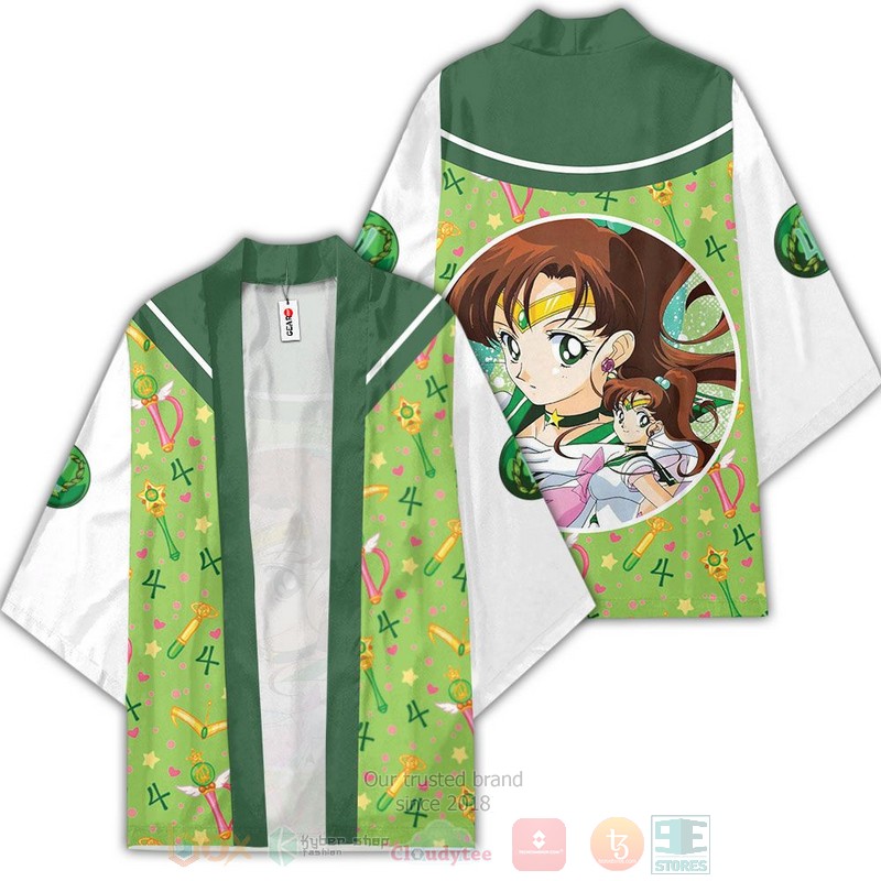 Sailor Jupiter Sailor Moon Anime Inspired Kimono