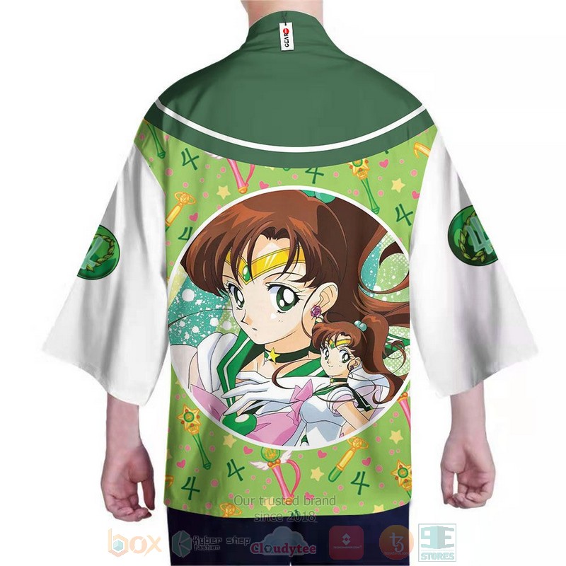 Sailor Jupiter Sailor Moon Anime Inspired Kimono 1