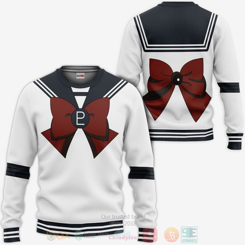 BEST Anime Sailor Pluto Sailor Moon All Over Print Hoodie-Bomber Jacket 2 Sailor Pluto Uniform Sailor Moon Anime 3D Hoodie Bomber Jacket 1