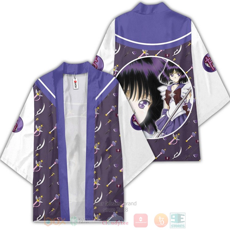 Sailor Saturn Sailor Moon Anime Inspired Kimono