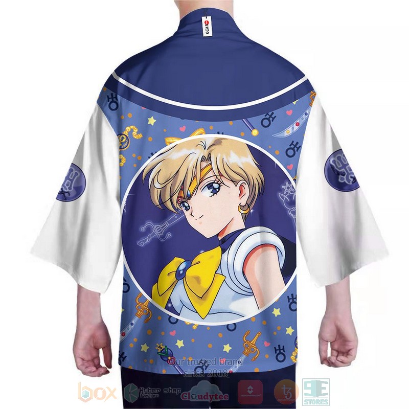 Sailor Uranus Sailor Moon Anime Inspired Kimono 1