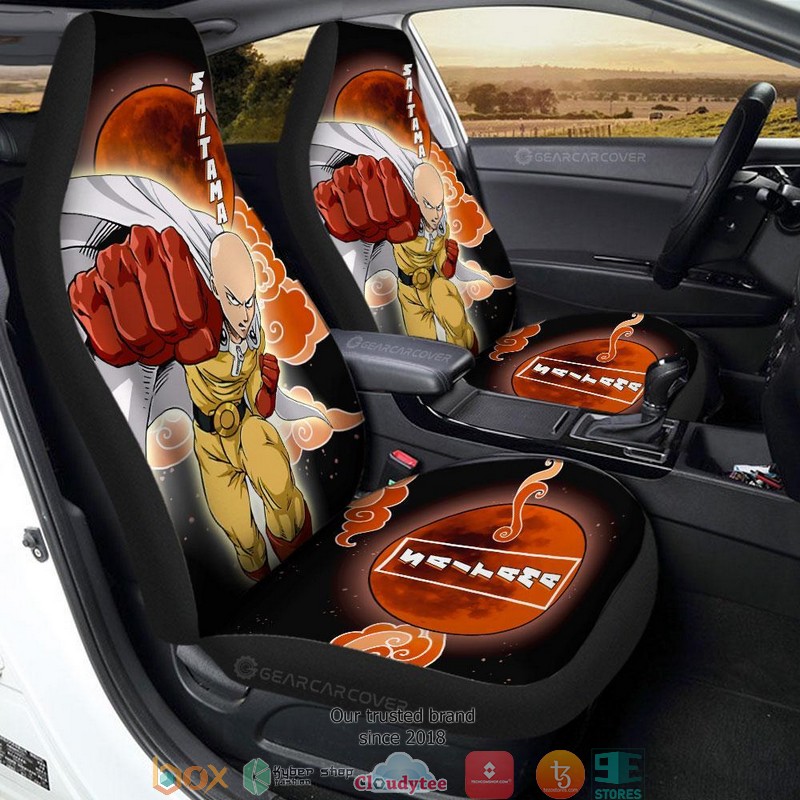 Saitama One Punch Man Anime Car Seat Cover