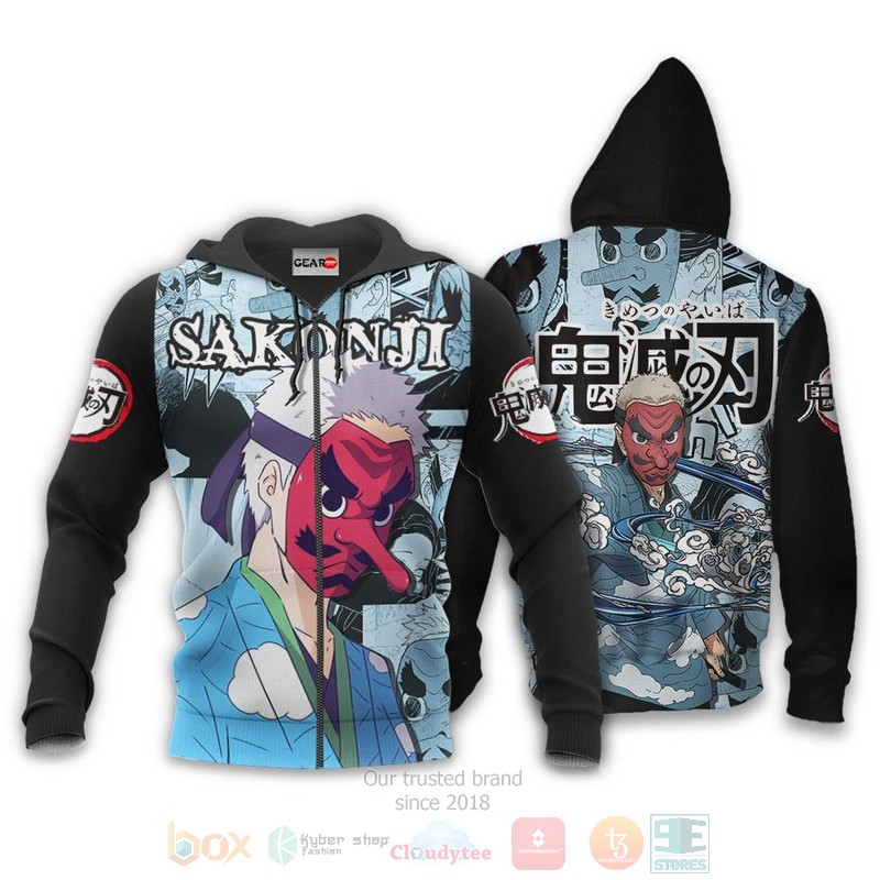 BEST Anime Sakonji Urokodaki Kimetsu Anime-Manga All Over Print Hoodie-Bomber Jacket 12 Sakonji Urokodaki Custom Kimetsu Anime Manga 3D Hoodie Bomber Jacket