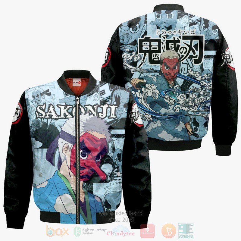 BEST Anime Sakonji Urokodaki Kimetsu Anime-Manga All Over Print Hoodie-Bomber Jacket 4 Sakonji Urokodaki Custom Kimetsu Anime Manga 3D Hoodie Bomber Jacket 1 2 3