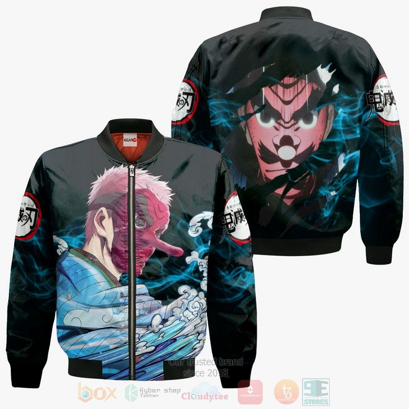 BEST Anime Sakonji Urokodaki Kimetsu All Over Print Hoodie-Bomber Jacket 4 Sakonji Urokodaki Custom Kimetsu Anime 3D Hoodie Bomber Jacket 1 2 3