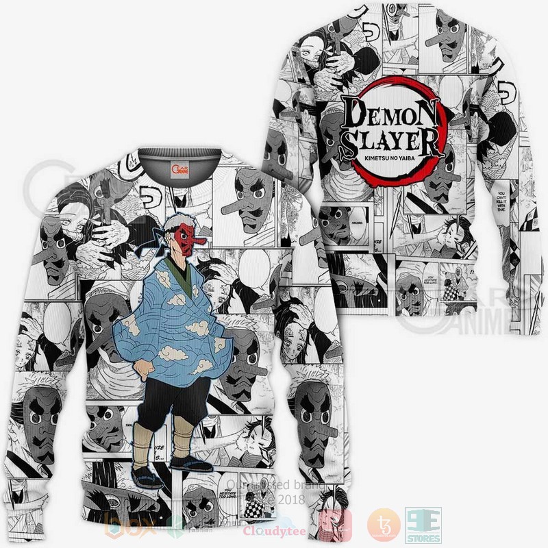 BEST Anime Sakonji Urokodaki Kimetsu Anime-Manga Unisex 3D T-Shirt, Hoodie 2 Sakonji Urokodaki Kimetsu Anime Manga 3D Hoodie Shirt 1