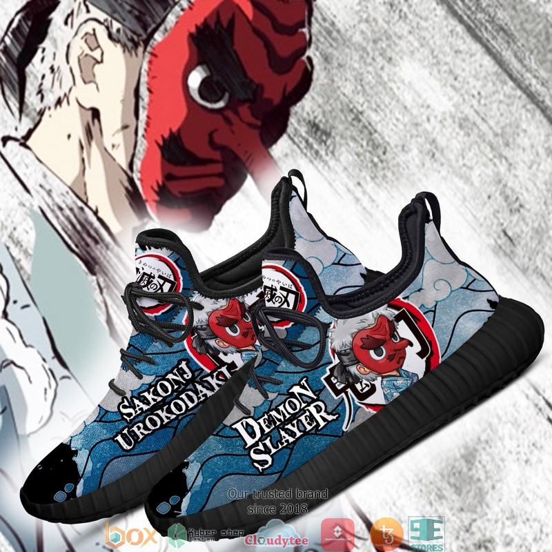 Sakonji Urokodaki Kimetsu Anime Reze Sneaker Shoes 1