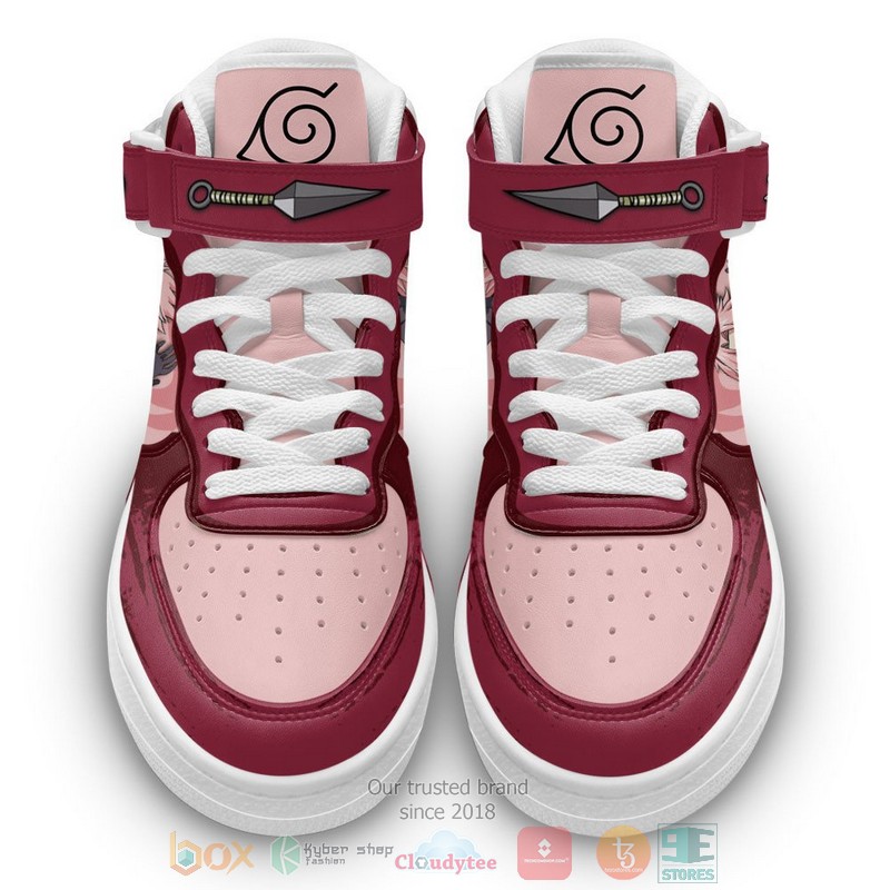 Sakura Haruno Anime High Air Force Shoes 1