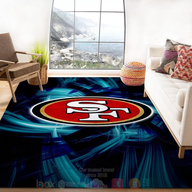 San Francisco 49Ers NFL Logo For Us Area Rugs 1