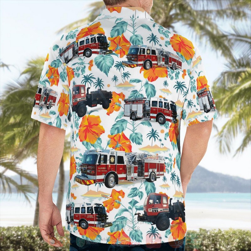 BEST Sanibel, Florida, Sanibel Fire Rescue District 3D Aloha Shirt 2 BEST Sanibel, Florida, Sanibel Fire Rescue District 3D Aloha Shirt word1