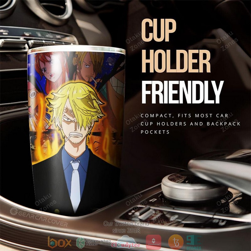 Sanji Anime One Piece Car Interior For Anime Tumbler 2 Sanji Anime One Piece Car Interior For Anime Tumbler 1