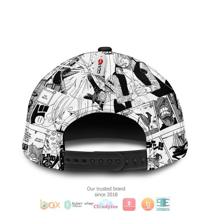 Sanji One Piece Anime Mix Manga Snapback hat 4 Sanji One Piece Anime Mix Manga Snapback hat 1 2 3