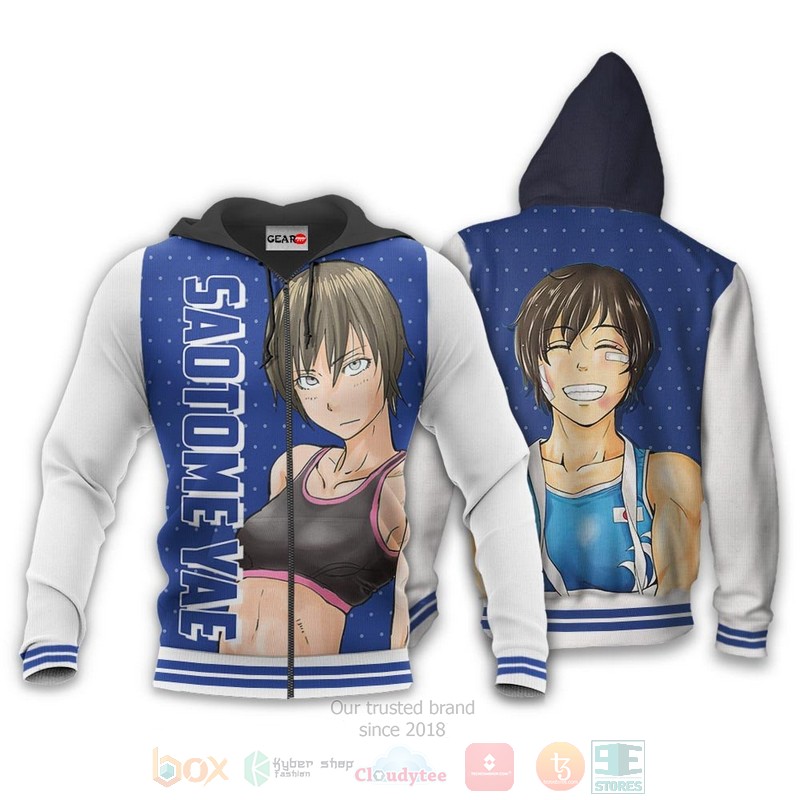 BEST Anime Saotome Senshu Hitakakusu Saotome Yae All Over Print Hoodie-Bomber Jacket 13 Saotome Senshu Hitakakusu Saotome Yae Custom Anime 3D Hoodie Bomber Jacket