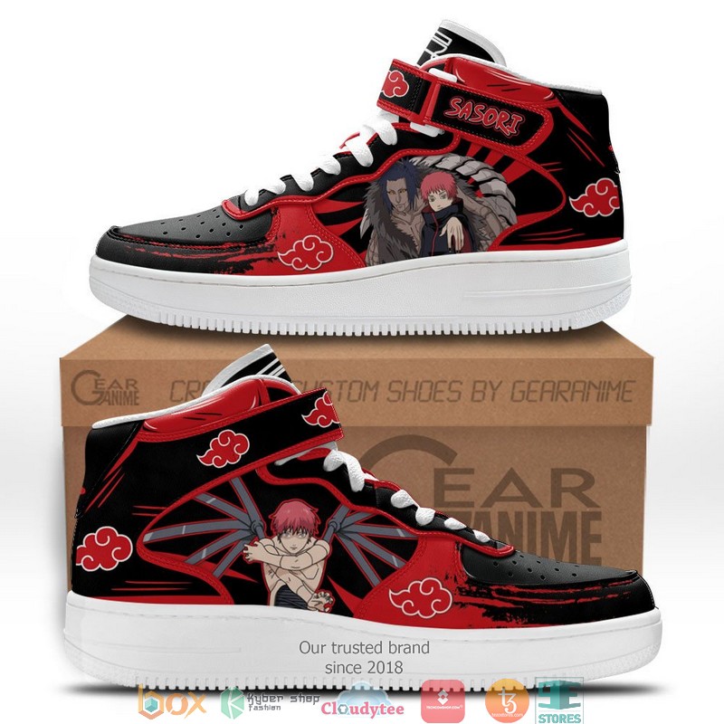 Sasori Akatsuki Anime for Otaku High Air Force Shoes