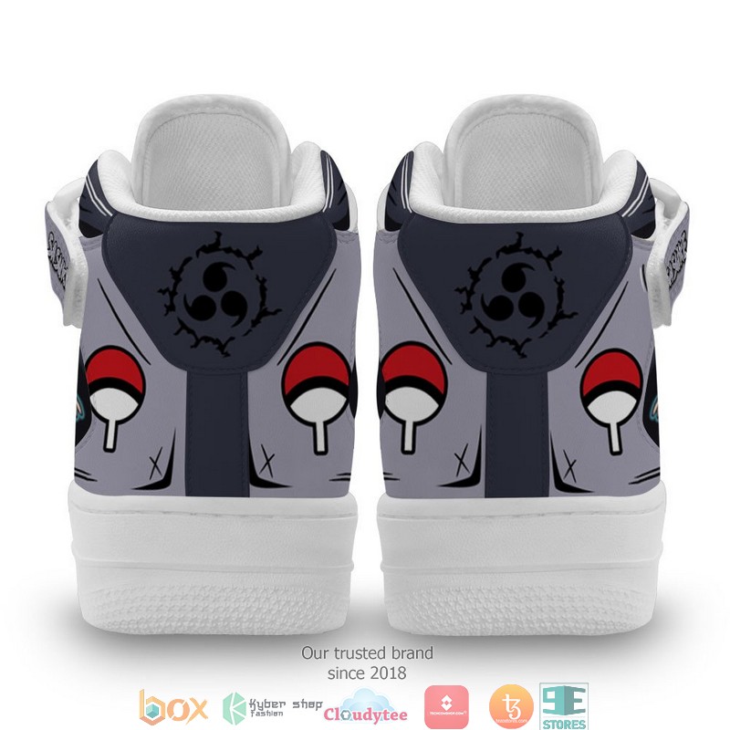 Sasuke Uchiha Anime High Air Force Shoes 4 Sasuke Uchiha Anime High Air Force Shoes 1 2 3