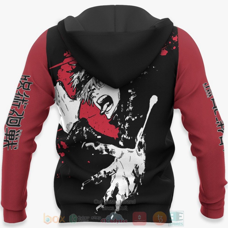 Satoru Gojo Custom Jujutsu Kaisen Anime 3D Hoodie Bomber Jacket 1 2 3 4