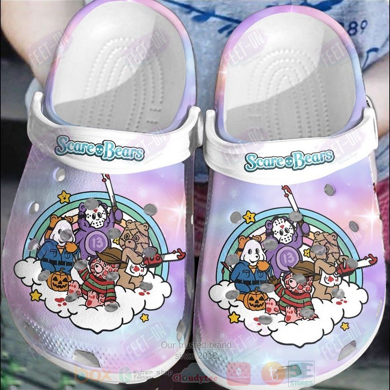 BEST Scare Bears Crocs Crocband Shoes 1 Scare Bears Crocband Crocs Clog Shoes