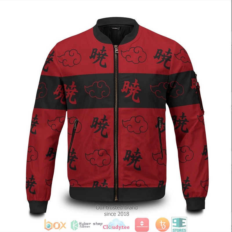 Scarlet Dawn Bomber Jacket word2
