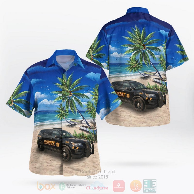 BEST Schenectady County Sheriff 3D Aloha Shirt