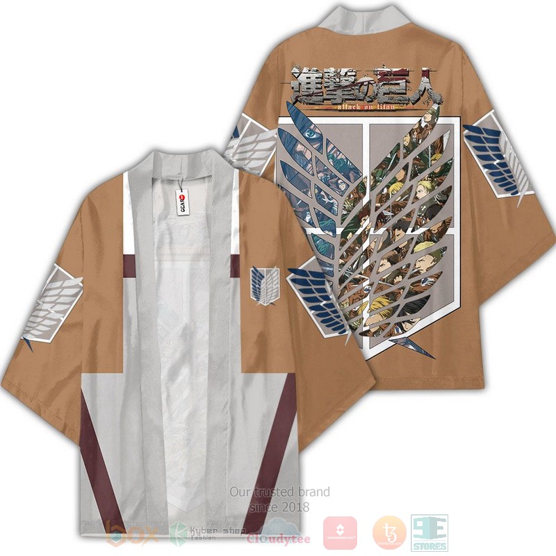 Scout Regiment Attack On Titan Anime Inspired Kimono
